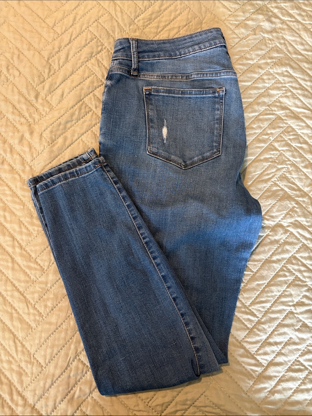 SONOMA Medium Blue Stretch Skinny Jeans
